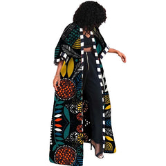Buy Africa Clothes for Women African Women Printing Long Shirt Coat Dress African Dresses for only $16.02 at Flexi Africa!