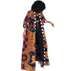 Buy Africa Clothes for Women African Women Printing Long Shirt Coat Dress African Dresses for only $16.02 at Flexi Africa!