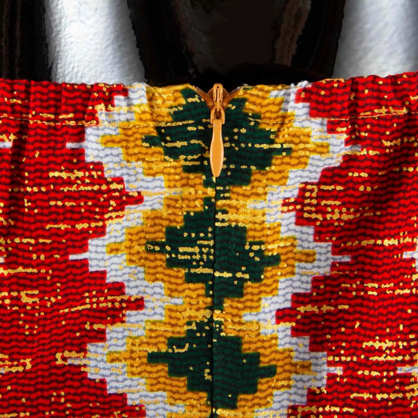 Elegant African Off-Shoulder Maxi Dress with Matching Headscarf & Earrings