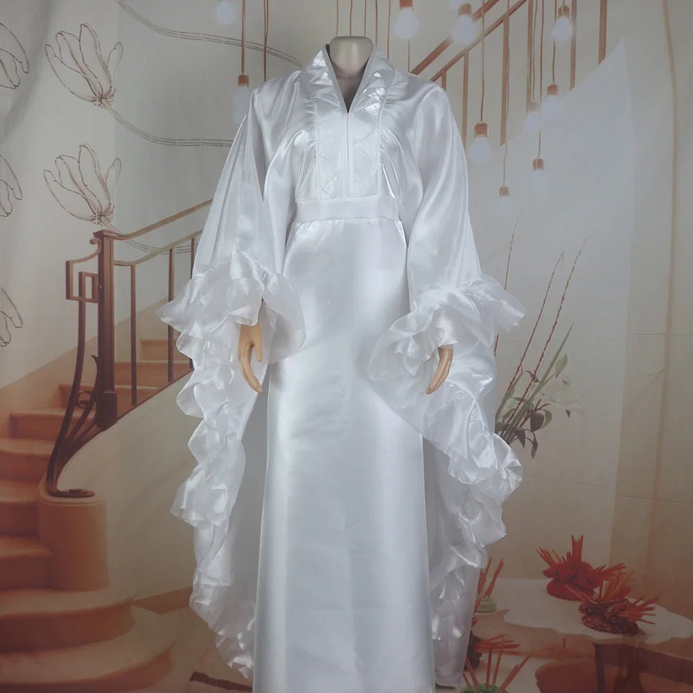 African Ankara Evening Dress for Women – Luxurious Batwing Dashiki Gown - Free Delivery Worldwide only at Flexi Africa