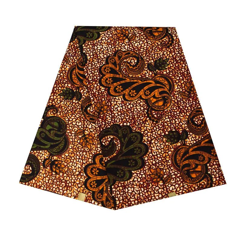 African Ankara Prints Wax Fabric Patchwork Retro Style Warp Sewing Woman Dress Craft DIY Africa Material 100% Polyester By Yard - Free Delivery Worldwide only at Flexi Africa
