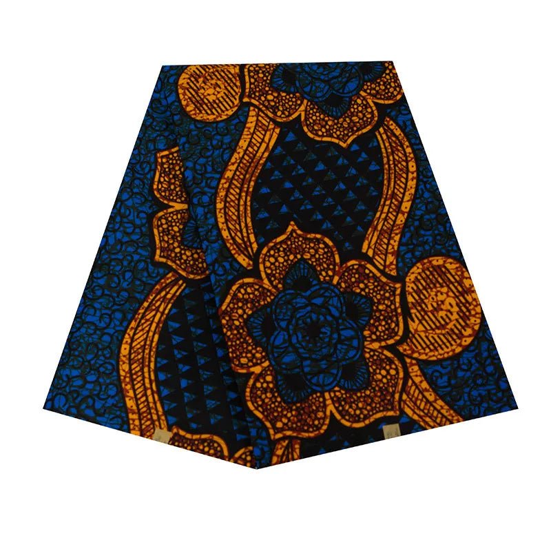 African Ankara Prints Wax Fabric Patchwork Retro Style Warp Sewing Woman Dress Craft DIY Africa Material 100% Polyester By Yard - Free Delivery Worldwide only at Flexi Africa