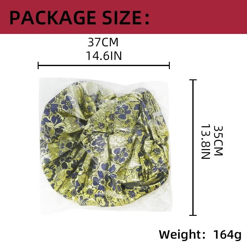 African Auto Gele Headwrap – Bold Fan - Shaped Ready - Made Headtie for Women - Free Delivery Worldwide only at Flexi Africa