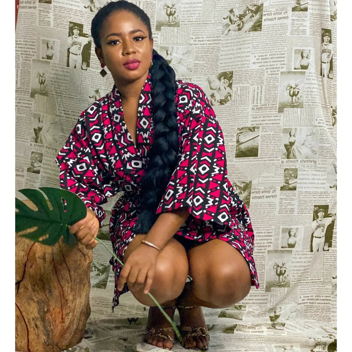 African Dresses For Women Fashion Kimono Cardigan Coat Traditional Floral Print Rich Bazin Vestidos Dashiki Party African Skirts - Free Delivery Worldwide only at Flexi Africa