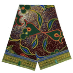 African Fabrics Wax 100% Cotton Wax Prints Good Quality Wax Loincloth For Women Dress 6 Yards