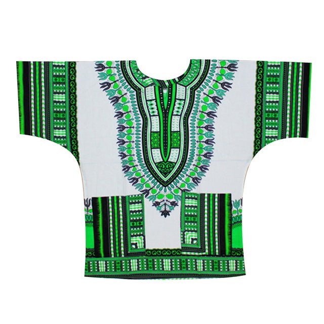 Authentic African Dashiki Printed T-Shirts for Men - Flexi Africa -Offers Free Delivery Worldwide - www.flexiafrica.com