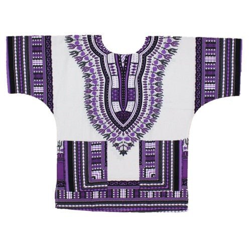 African Dashiki T-Shirt: Men's 100% Cotton Traditional Print Shirt for a Bold and Stylish Look - Free Delivery Worldwide