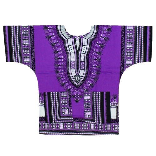 African Dashiki T-Shirt: Men's 100% Cotton Traditional Print Shirt for a Bold and Stylish Look - Free Delivery Worldwide