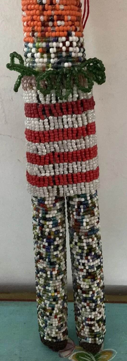 Fantastic Pair Of Hand Made South African Beaded Dolls With Tag - Flexi Africa - Free Delivery www.flexiafrica.com