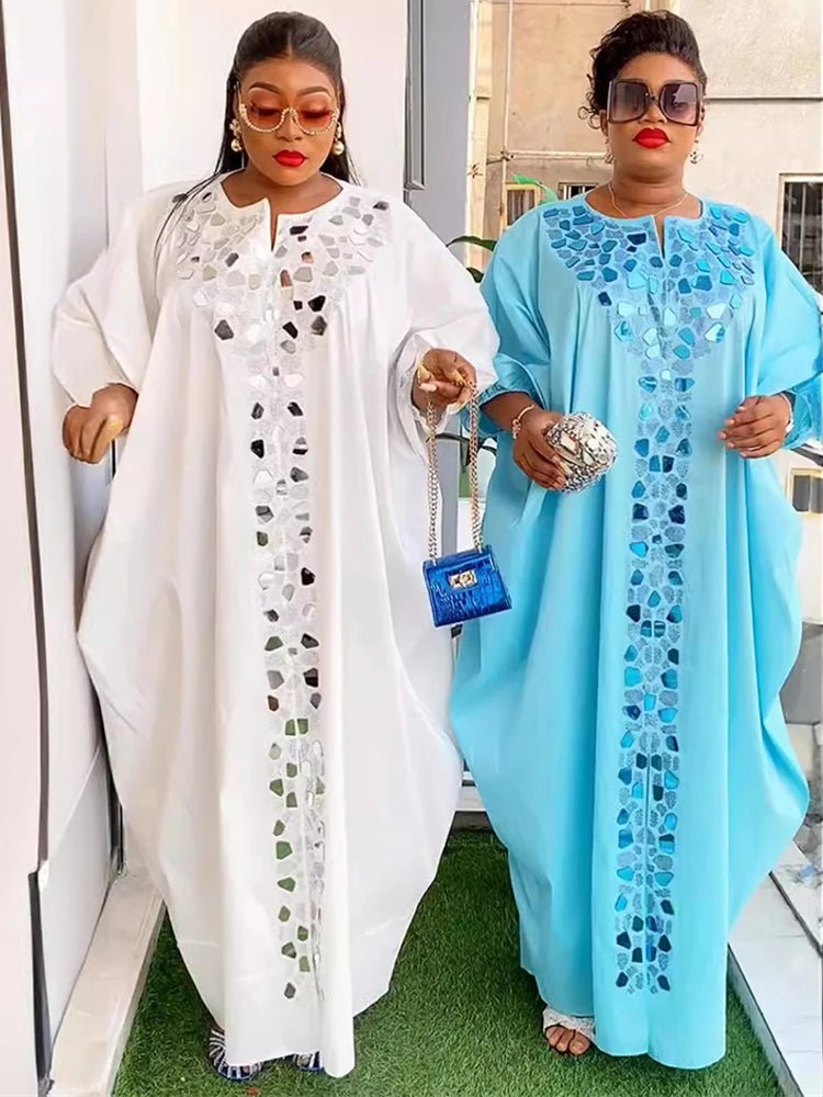 Plus - Size African Ankara Dashiki Dresses for Women – Luxury Abayas for Weddings, Parties, and Evening Gowns - Free Delivery Worldwide only at Flexi Africa