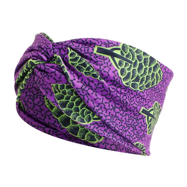 African Print Stretch Bandana Head Wrap Floral Ankara Dashiki Women - Free Delivery Worldwide only at Flexi Africa