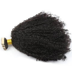 Remy Hair Skin Weft Tape - In Extensions - Double Drawn Afro Kinky Curly Extensions - Free Delivery Worldwide only at Flexi Africa