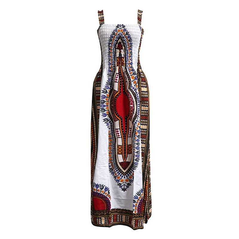 Sexy Backless Dress Summer Dashiki Casual Sundress Beach Women - Flexi Africa - Free Delivery Worldwide - FREE POST