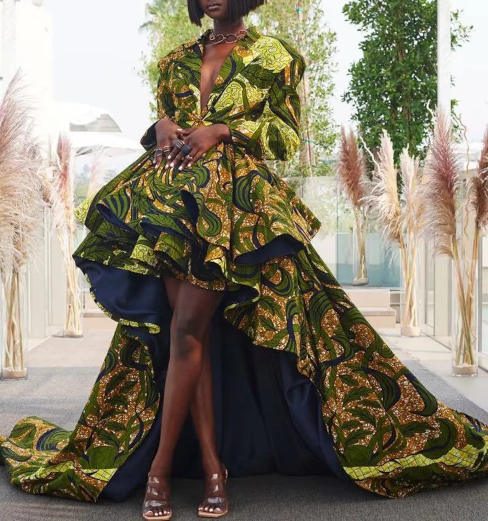 Stunning African Mermaid Dress Collection: Ankara Gowns, Maxi Mermaid Dresses, Trendy African Prom Dresses - Free Delivery