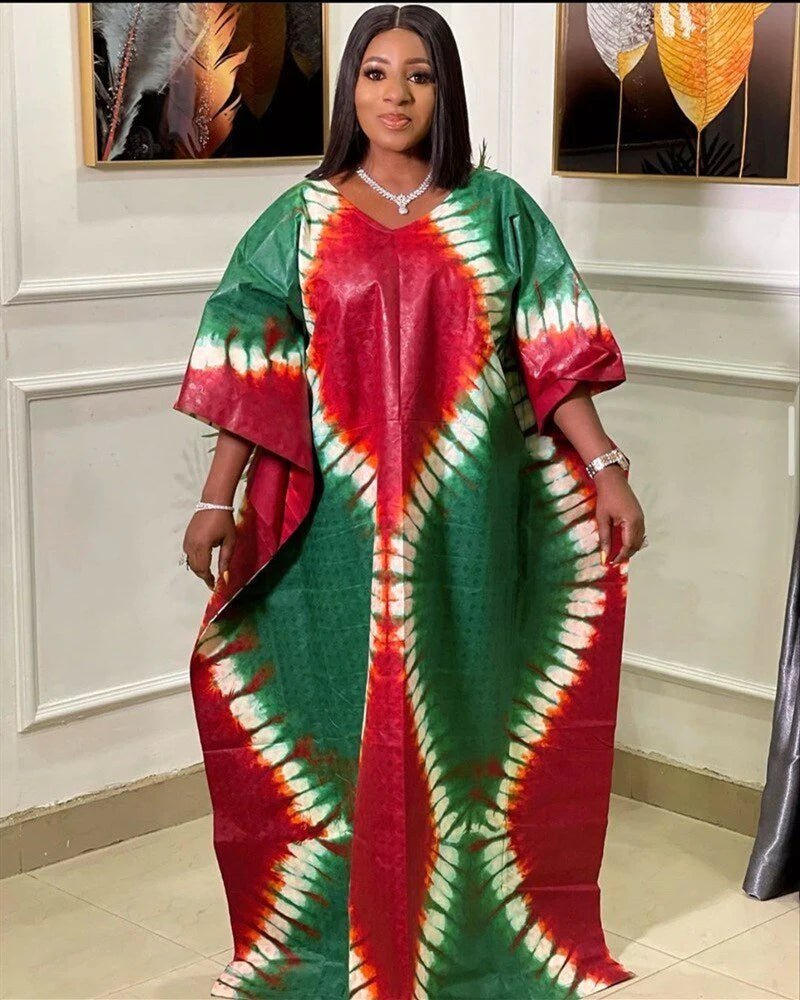 Stylish and Vibrant African Dresses for Women: Embrace the Essence of Africa with Polyester Printing - Flexi Africa