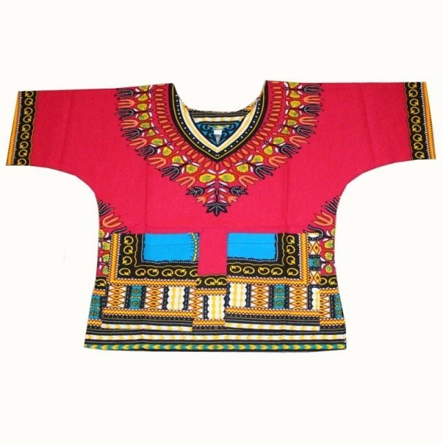 Unisex Stylish and Comfortable Dashiki Dress - Traditional African Clothing Children in Soft Cotton Fabric - Free Delivery